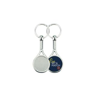Porte-cles Raquette Run Set et Match